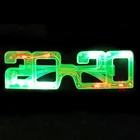 2020 Glasses New Year LED Party Glasses Flashing Party Glasses