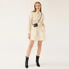 Fashionable office lady blouse for winter