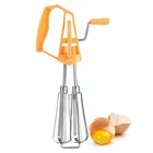 Hot on Amazon Stainless Steel Manual Egg Whisk Handheld Cake Tools Cake Mixer