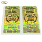 anti counterfeiting code die cut holo security 3d manufacturer custom holographic hologram stickers
