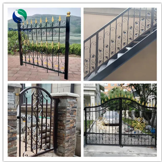 Cast Iron Basket Decorate Fittings for Stair Railing or Handrail