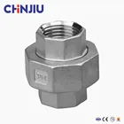 Equal 304 Pipe Fittings Astm Standard for Stainless Steel 304 316 FF CONICAL Union Include Gasket M/F Pipe Fittings