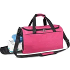 Custom Logo Sport Small Pink Gym Bag for Women with Wet Pocket