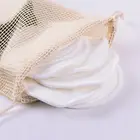 Terry Warmly Welcomed Bamboo Cotton Washable Makeup Remover Pads Terry Bamboo Reusable Cotton Pads