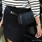 leather Women Waist Bag Leather Belt Bag Vintage Waist Pouch with belt