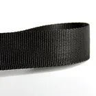 Top quality weave black webbing belt thick braided webbing straps wholesale durable variable width webbing