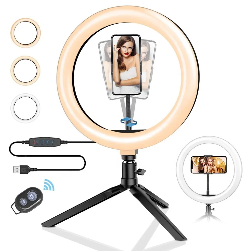 Usb Tisch Desktop Kleine Tragbare Fotografie Schonheit Make Up Led Kreis Handy Halter Selfie Ring Licht Mit Stativ Buy Heisser Verkauf Ring Licht Fur Selfie 8 10 12 18 Ring Licht Mit Stativ Amazon