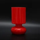 Decorative wall light cover vintage fancy glass lamp shade antique red