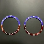 Wholesale zirconia ceramic watch face inserts ring bezel for GMT watch