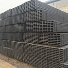 cross-section black corten steel asian square tube 666