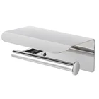 Hotel SS304 Paper Tissue Holder Polished Hotel Equipment ES7071