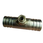 Pressure Pipeline Pipe Pipe Safety Valve And Pressure Gauge Connecting Pipe Two-Way High Pressure Pipeline