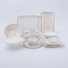 China Restaurant Vibrant Glaze Crockery Ceramic Dinner Plate, Chinaware New Dishwasher Safe Reactive Glaze Dish Plate