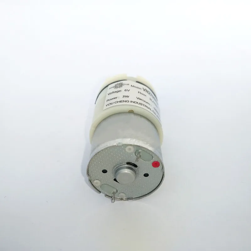 Bomba de vácuo de micro diafragma mini bomba de ar para detalhes de equipamentos de massagem