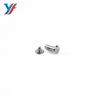 Stainless steel chicago screw/book inter screws