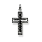 Jewellery Skull Decor Cross Sword Shape Silver Jewellery Men's Necklace Hiphop