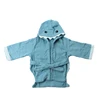 Wholesale Amazon Top Seller Hot Sale Blue Shark Animal Baby Hooded Towel , High Quality Custom 100% Cotton Baby Towel Bath Robe