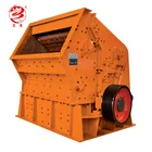 Mobile stone impact crusher pf crushing machine