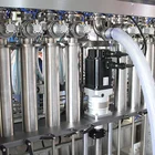 Automatic bottle filling machine production line for cosmetic cream