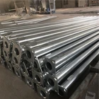 cheap price led street galvanized l lamp post height 6m 8m street light poles qatar
