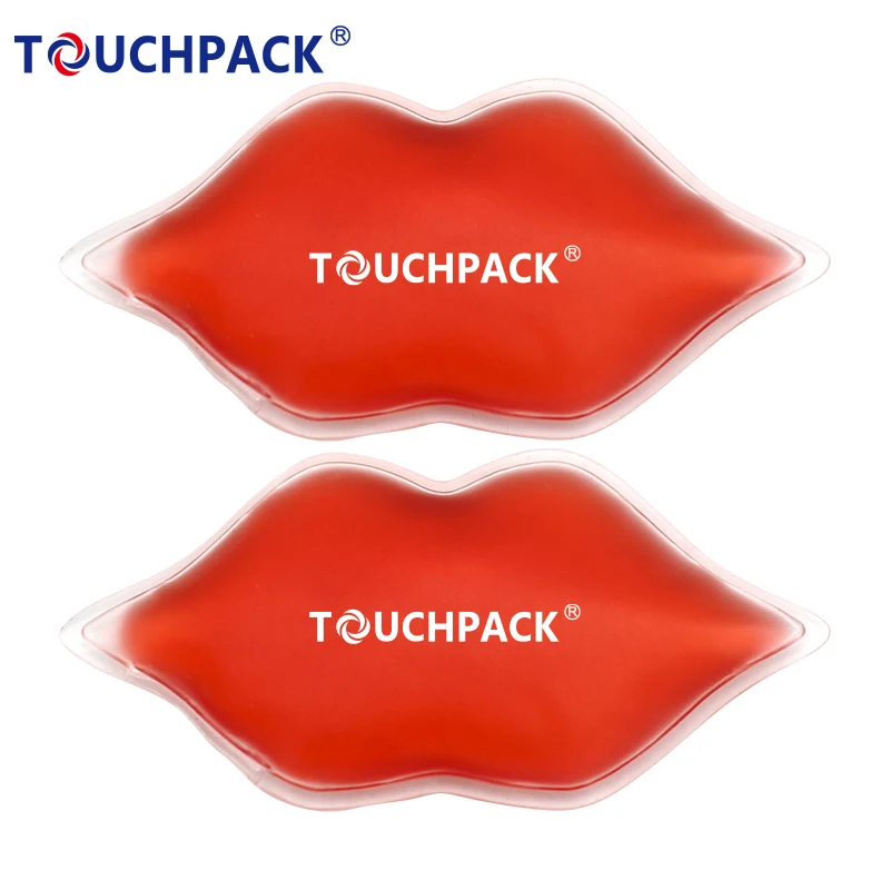 Lip Cool Pack / Gel Bead Ice Pad / Lip Shape Ice Pack Cosmetics