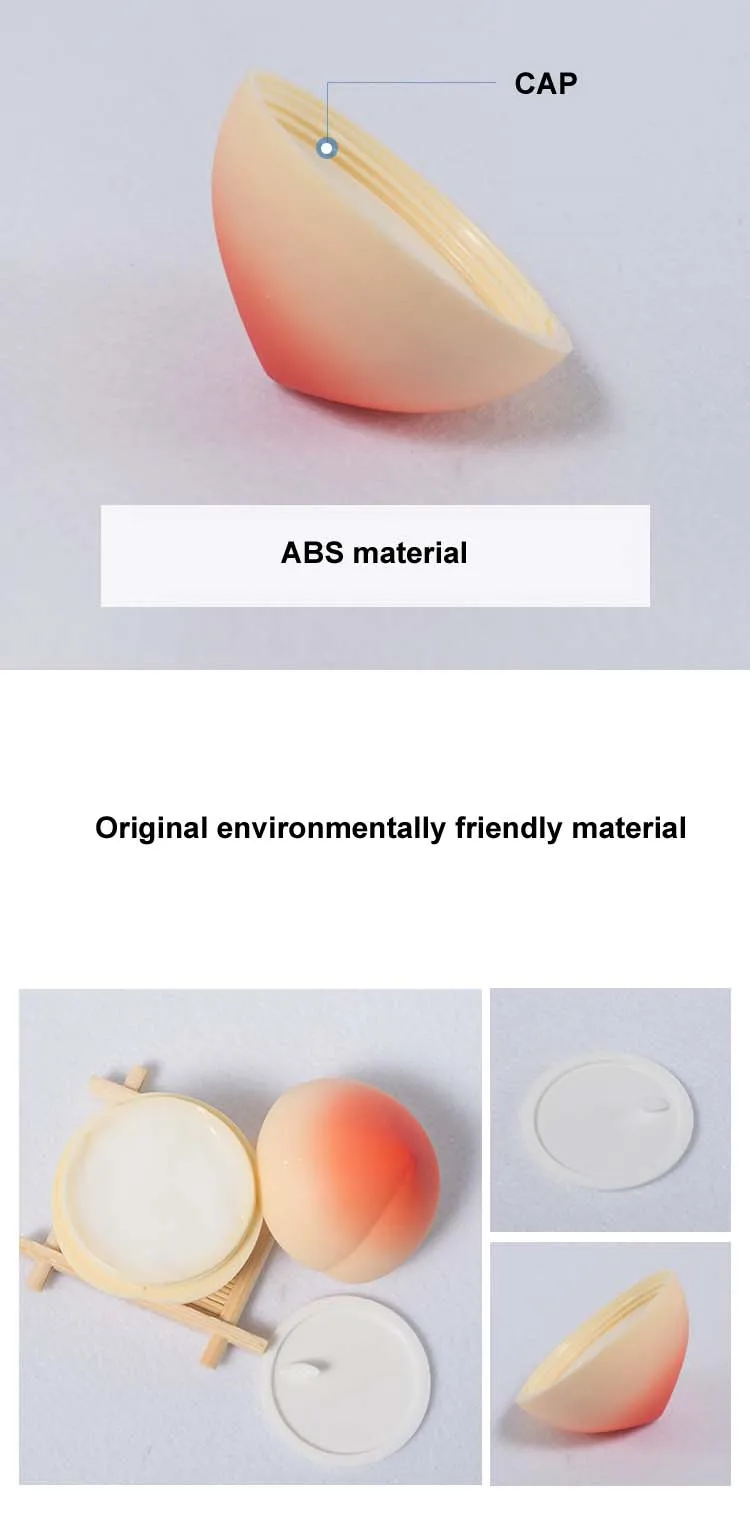ABS cute cream jars
