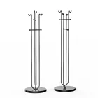 Standing Coat Rack Free Standing Garment Metal Floor Hat Hanger Hanging Rail Stand Steel Coat Rack