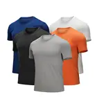 Print T-shirts For Men Short Tshirt Men Custom Print Embroidery Logo Short Dryfit T-shirts For Men