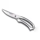 Stainless Steel Spring Loaded Kitchen Scissor With Padlock for Shearing Meat Chicken Fish Seafood