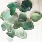 Best selling products Natural green fluorite polished gravel tumbled stone wholesale