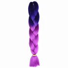 Wholesale low price hair extension high quality raw material ombre jumbo braid synthetic hair for braiding