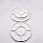 Wholesale Cheap Bulk Ceramic Dinnerware Sets White Porcelain Dinner Plates