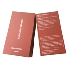 Luxury art paper cardboard paper gift box with lid custom printing
