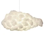 Artdecolite ポリマー led ペンダントライト E27 電球モダン白クラウドシャンデリアペンダントライト