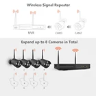 Wireless Surveillance Camera Wifi System Home Security 8ch 2mp wireless Nvr Cctv System