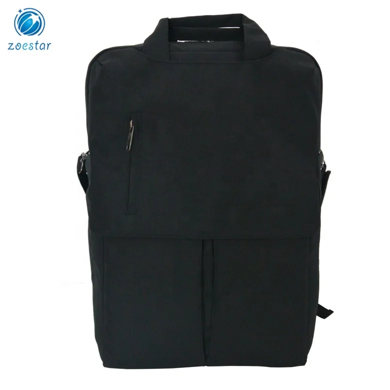 Custom Made Unisex Laptop Shoulder Bag with Many Pockets Large Cabin Tote Backpack