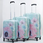 Conwood custom UV printing 20inch 24 inch 28inch ABS trolley luggage case with good price