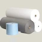 viscose and polyester Spunlaced Nonwoven Fabric for wet wipes