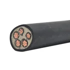 Waterproof YJV copper core electric power wires cable