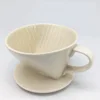 Ceramic Coffee Filter Cup With Holes Star bucks Style Coffee Mug