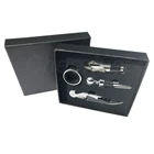 Most popular wine set gift tools travel metal opener and blank metal bottle opener