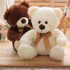 wholesale free sample plush bear toy/Custom Teddy Bear with Different Colors T-shirt/white mini soft teddy bear