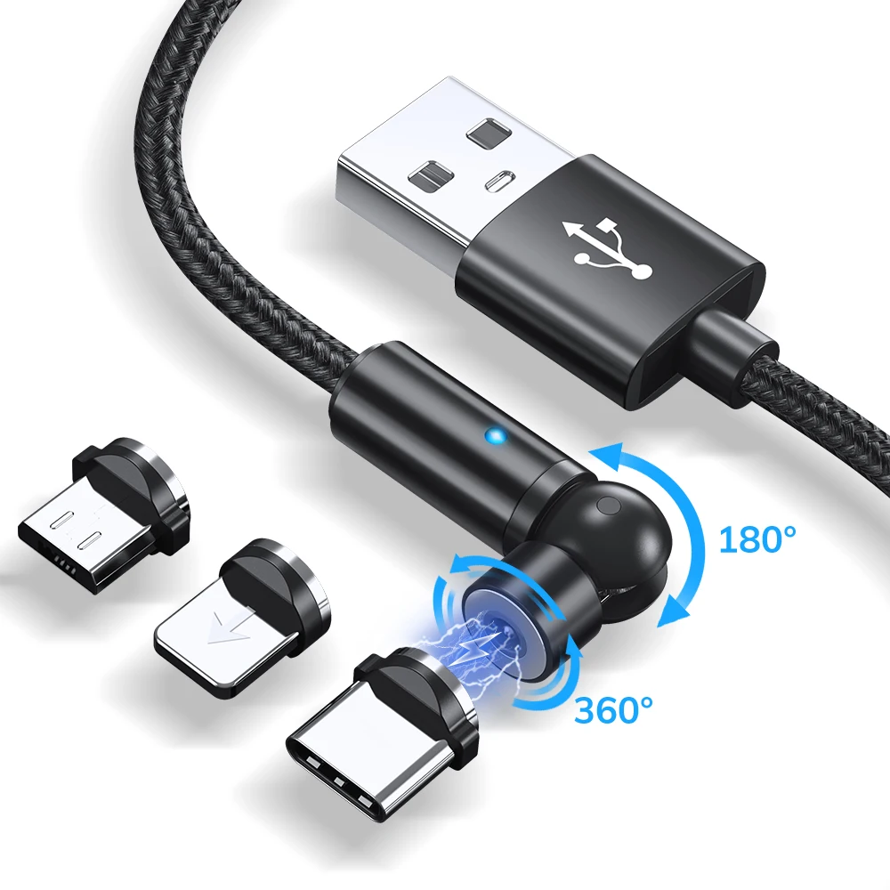 Free Shipping TOPK AM68 1M Ball Shape 540 Rotation Multi Function 8 Pin USB Type C Magnetic Cable, Black/red/blue
Free Shipping TOPK AM68 1M Ball Shape 540 Rotation Multi Function 8 Pin USB Type C Magnetic Cable, Black/red/blue