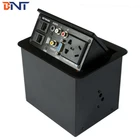 bench desk mounting pdu power socket /p-pack desktop power and data units