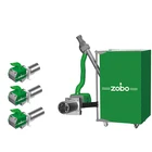 ZOBO High Quality Fully Automatic Function 80kw Biomass Wood Pellet Burner