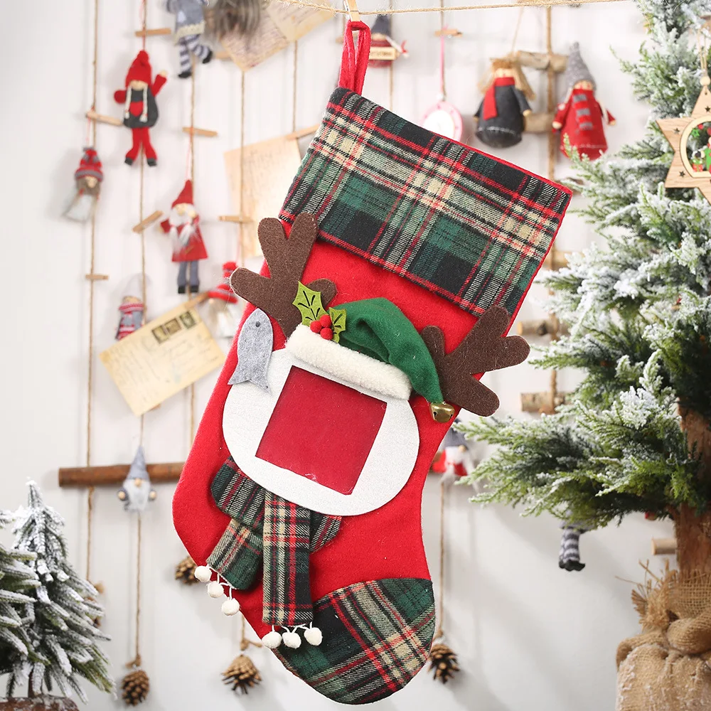 stocking decoration design candy bag christmas stockings gift