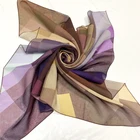 Custom India Instant Printed Muslim Scarf Hijab Women Shawl