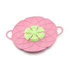 Lid Pot Anti Spill Lid Cover Multi-Function Lid Pot Cover Silicone Spill Stopper Lid Boil Over Safeguard
