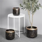 Mini Succulent Pots High-end Product Home Garden Wedding Indoor Outdoor Decoration Mini Ceramic Succulent Pots