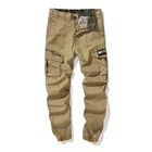 1907#Wholesale Men Men cargo 6 pocket pants khaki chino cotton trousers chinos casual